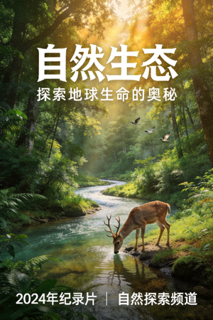 纪录片海报 - 自然生态高清封面